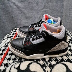 %Air Jordan 3 Retro OG "Black Cement" (2024) - Size 9 / AJ1